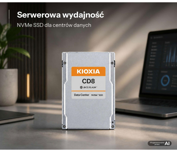 KIOXIA 15,36TB U.2 PCIe Gen4 CD8-R - 1597266 - zdjęcie 2